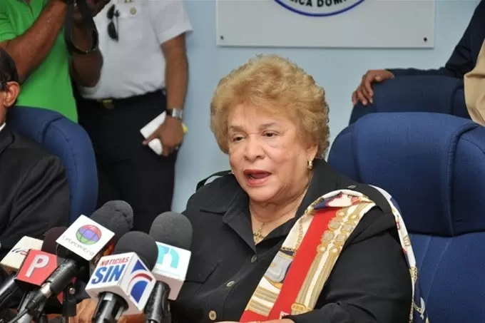Muere la presidenta de la Cruz Roja Dominicana, Ligia Leroux