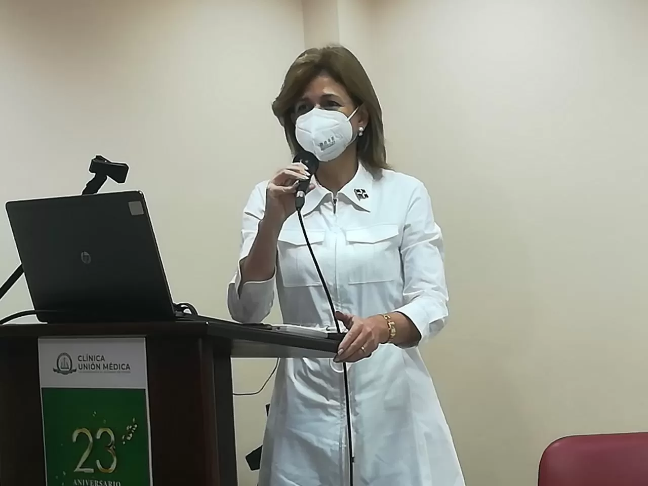 Raquel Peña pide a la población a asumir medidas para evitar contagios de covid