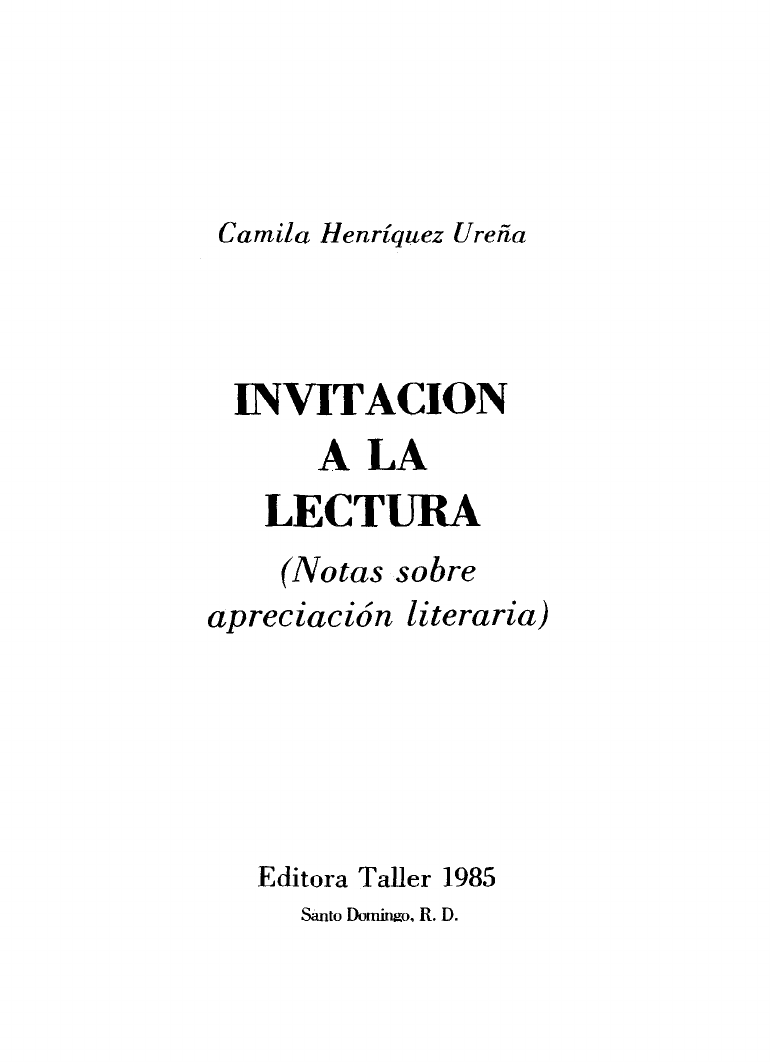 Invitación a la lectura: recrear, pensar e imaginar (1)