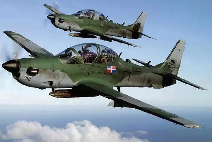 Aviones de combate sobrevuelan frontera por crisis haitiana