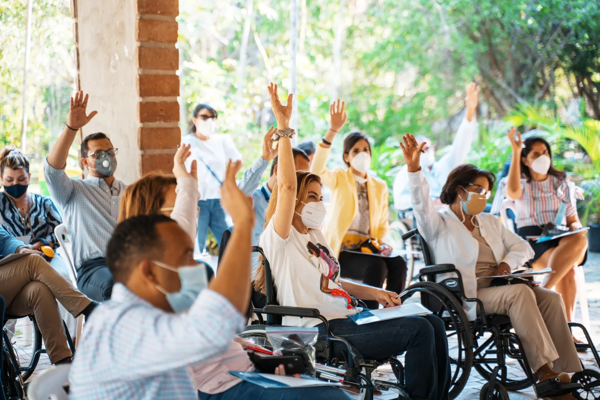 Alcaldía DN promueve la inclusión de personas con discapacidad