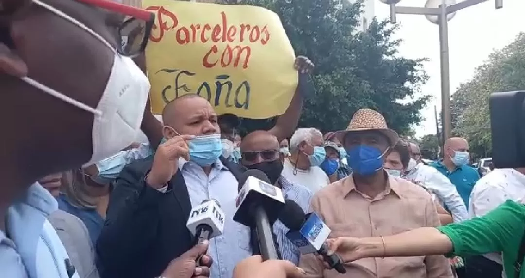 Protestan en reclamo libertad de Leonardo Faña