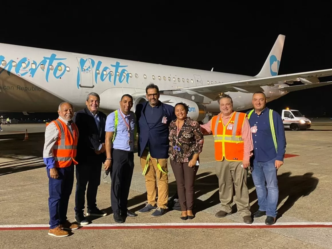 Avión de Sky Cana inicia vuelos a Punta Cana-Medellín, Colombia