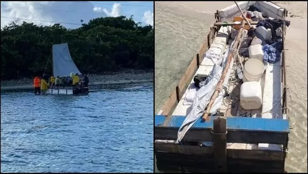 Cubanos se atrincheran en barco anclado en isla de Gran Caimán