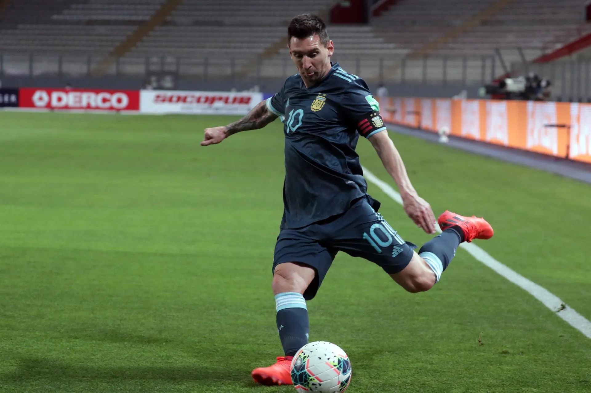Messi contento en selección que enfrentará a Chile