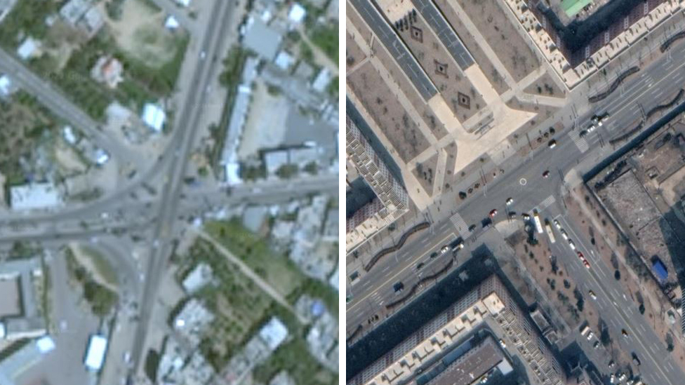 Conflicto israelí-palestino: ¿por qué Gaza aparece borrosa en Google Maps?