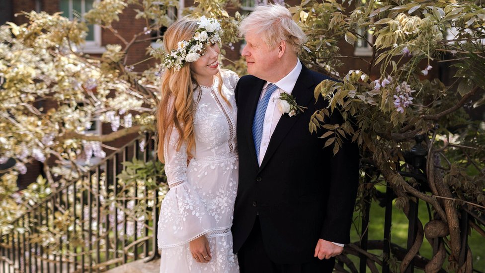 Boris Johnson se casa con Carrie Symonds en una ceremonia en secreto en la catedral de Westminster