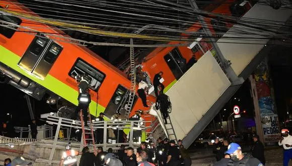 Ciudad de México indemnizará a afectados por desplome de tren