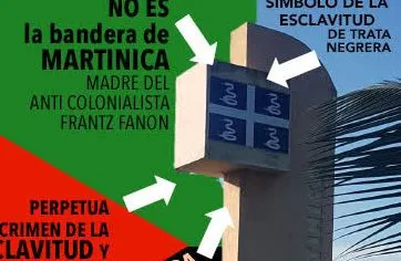 Solicitan remover imagen errónea que representa la bandera Martinica en el AILA