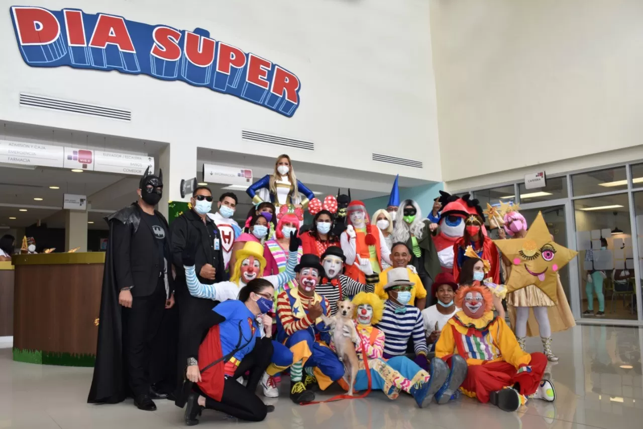 “Un día súper”, actividad del hospital Pediátrico Dr. Hugo Mendoza