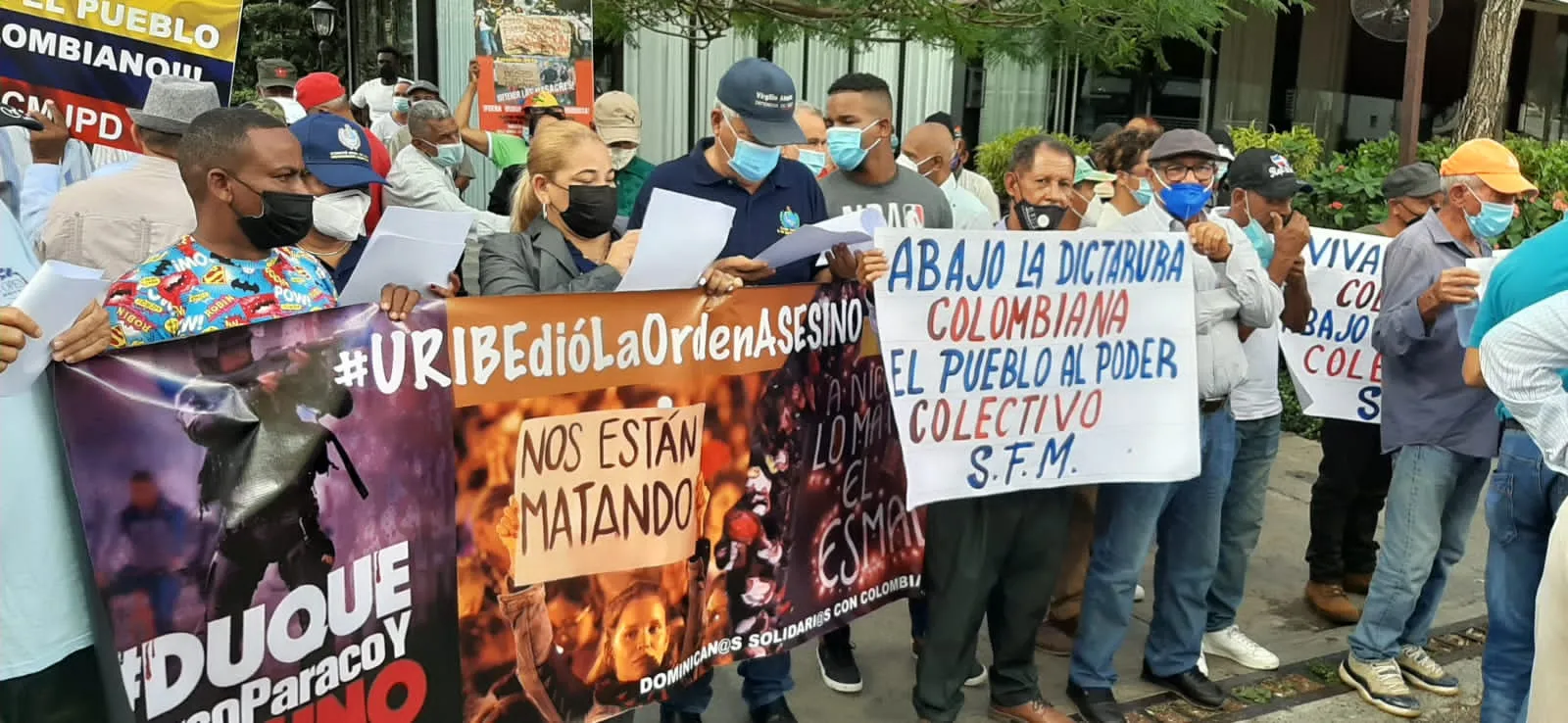 Maestros dominicanos se solidarizan con magisterio y pueblo colombiano