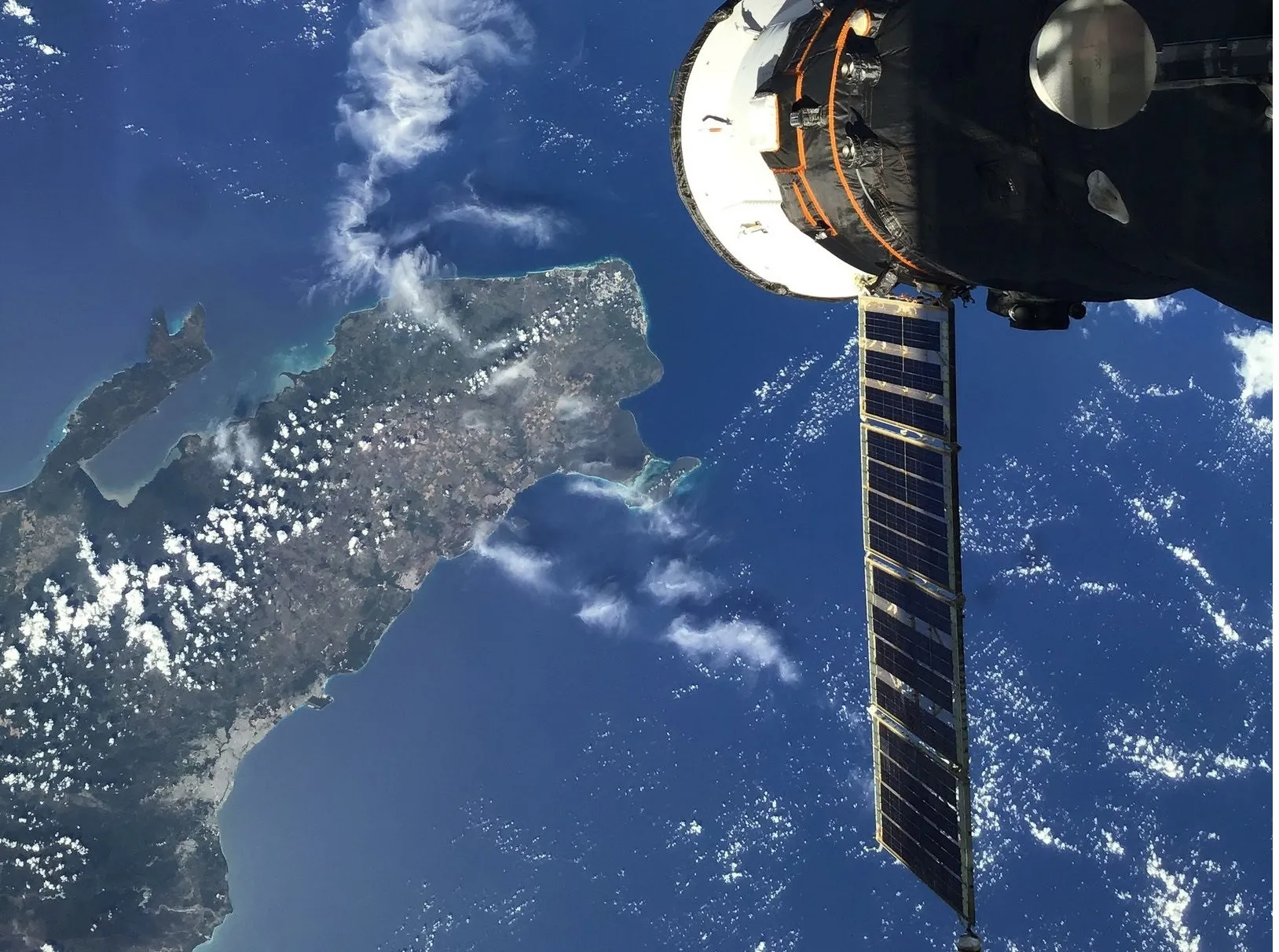 República Dominicana piropeada desde un satélite en órbita