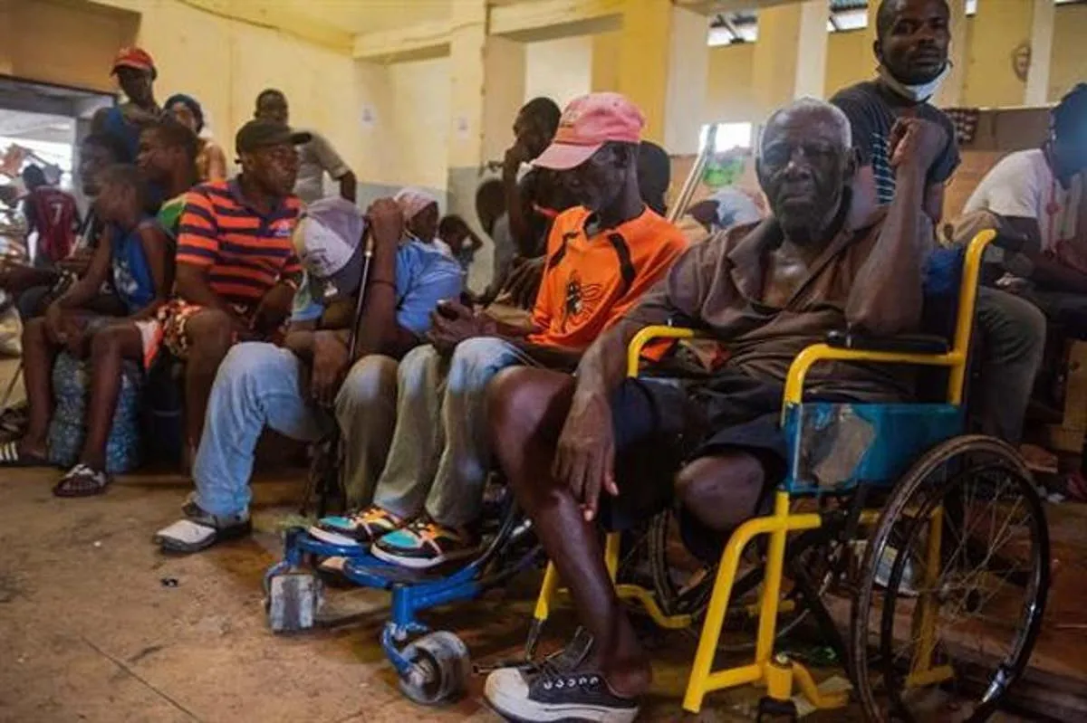 Cientos de personas con discapacidad huyen de la violencia de las bandas en Haití