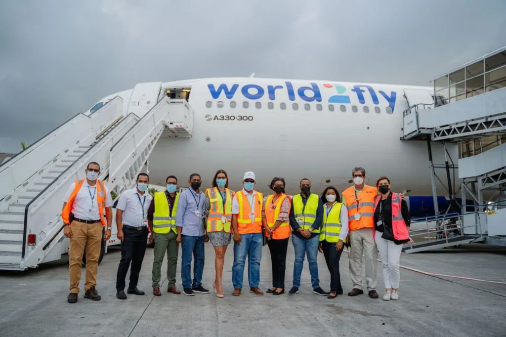 Aerolínea World2Fly hace el vuelo inaugural de la ruta Madrid-Punta Cana