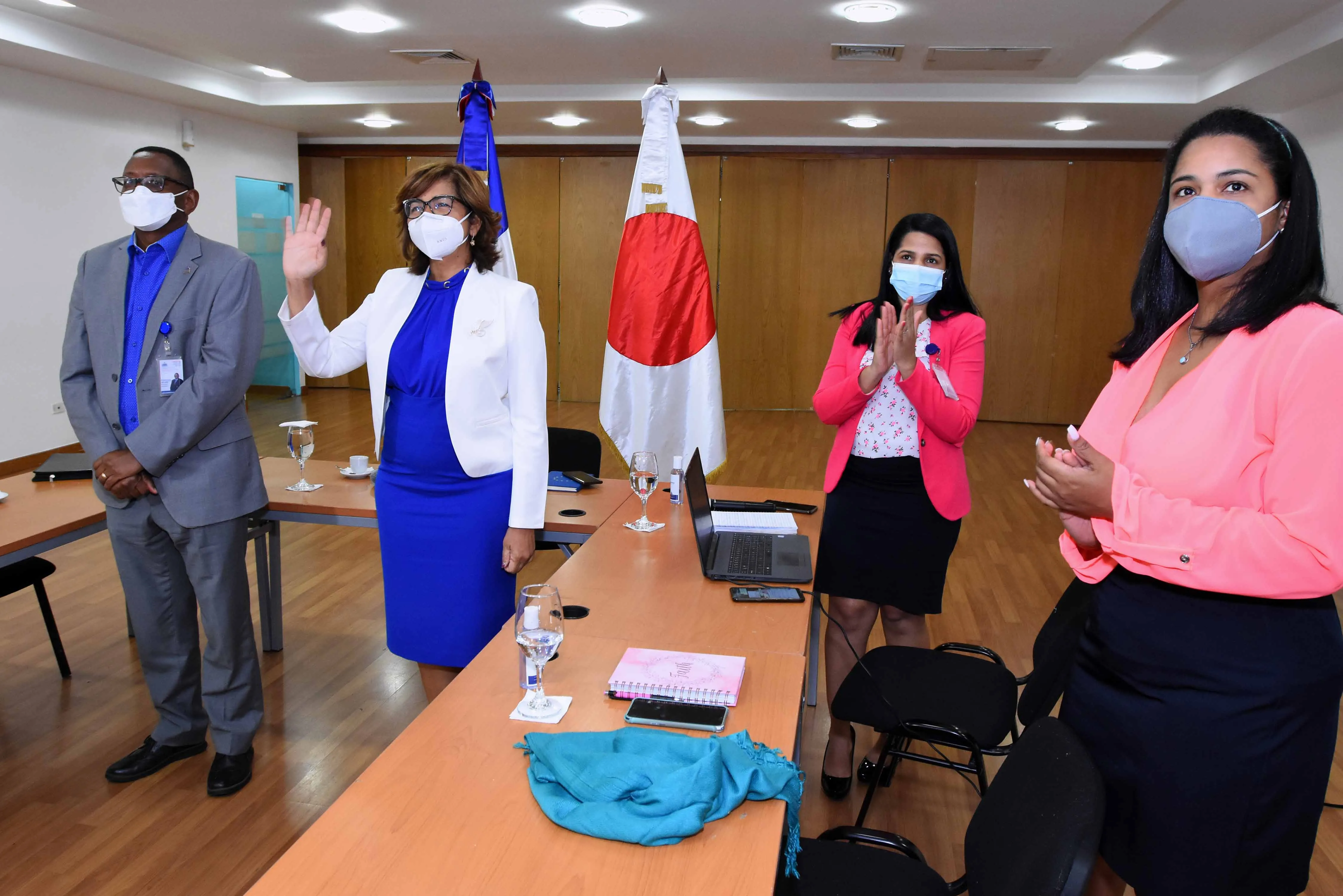República Dominicana recibe voluntarios japoneses en época de recuperación de la COVID-19