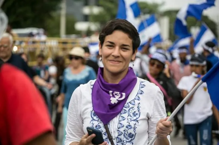 Feminista Daysi Tamara Dávila Rivas es apresada por disentir del gobierno de Nicaragua