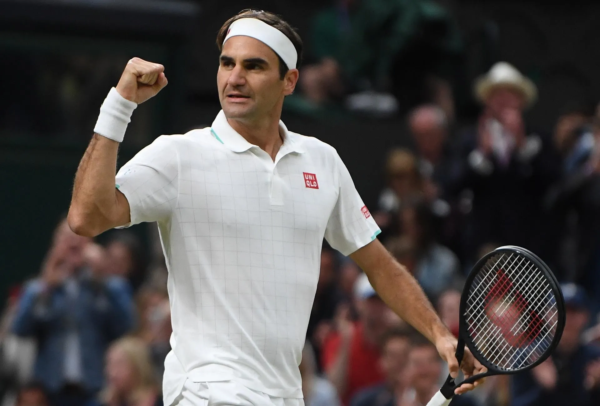 Federer, el mayor de edad que llega a cuartos de Wimbledon