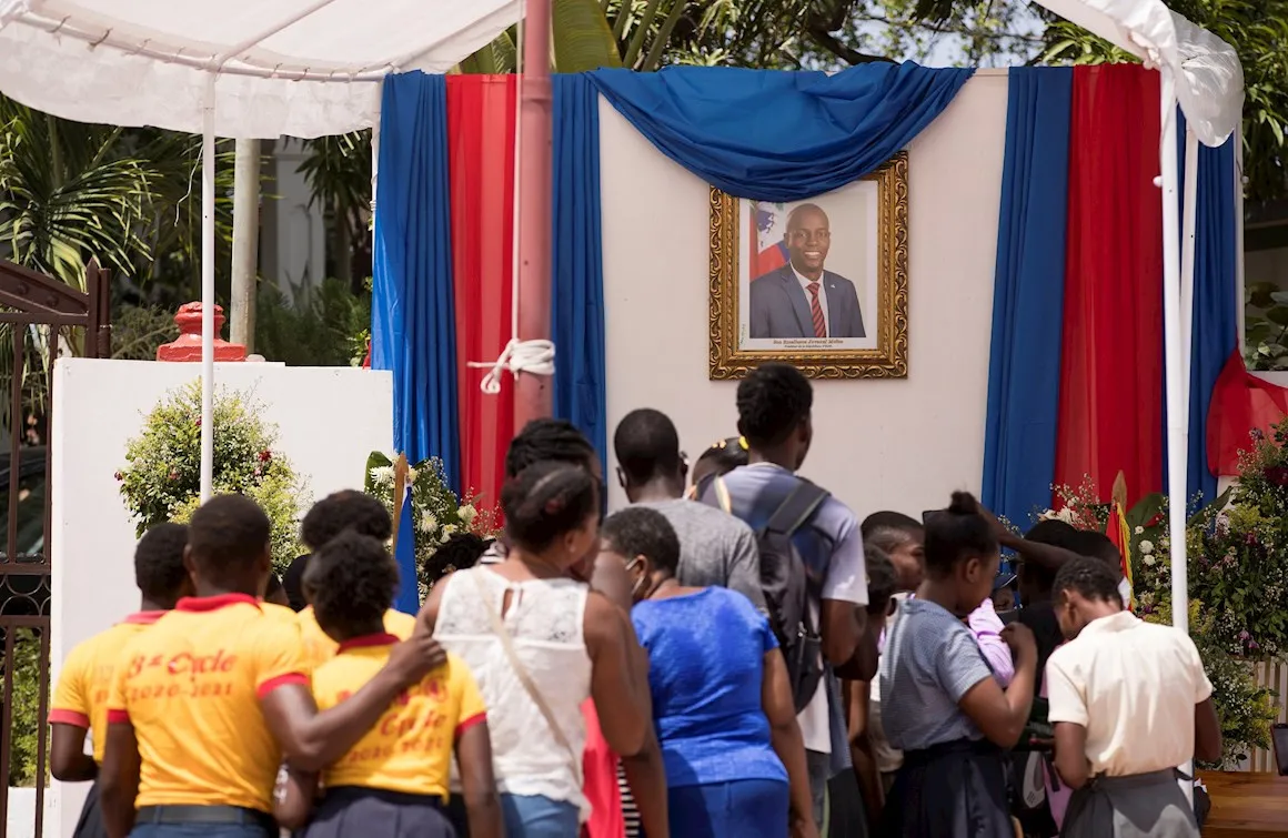 La primera dama de Haití dice que el asesinado presidente fue 