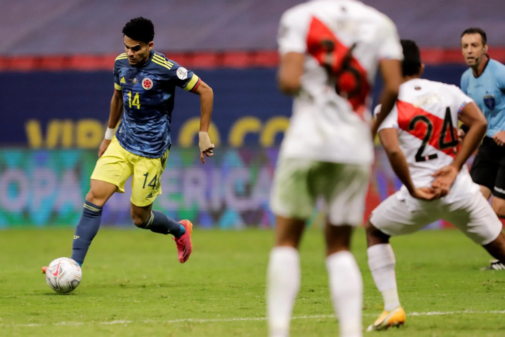 Colombia le gana a Perú en tiempo extra y queda tercero