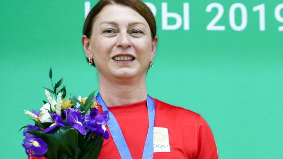 Tokio: la georgiana Nino Salukvadze se convierte en la mujer con más participaciones en la historia de los Olímpicos