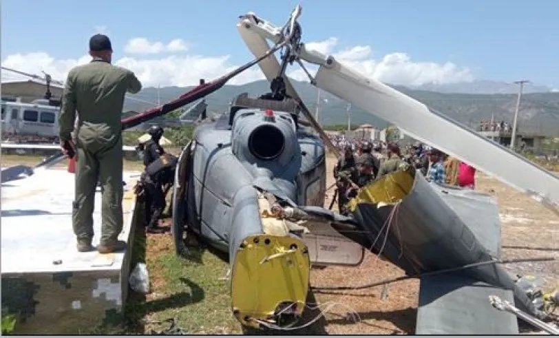 Fuerza Aérea designa comisión para investigar accidente de helicóptero
