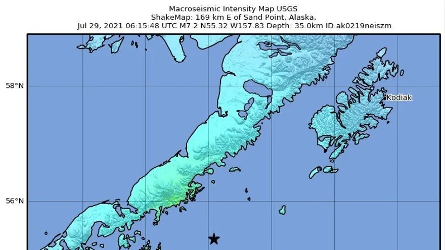 Temblor de magnitud 8,2 sacude Hawái