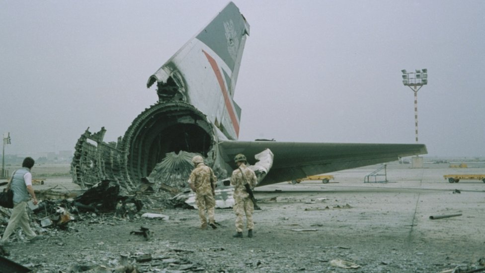 El misterio del vuelo BA 149, el avión que aterrizó en Kuwait justo después de la invasión de Irak en 1990