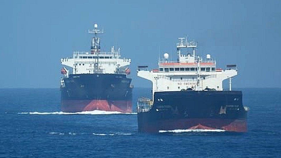La guerra en la sombra entre buques de Israel e Irán e iraníes que se libra en el golfo de Omán
