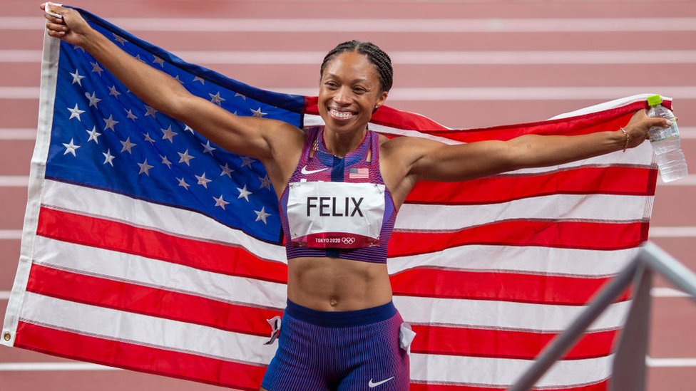Olímpicos de Tokio: Allyson Felix, la mujer que ha ganado más medallas en atletismo en la historia de los Juegos