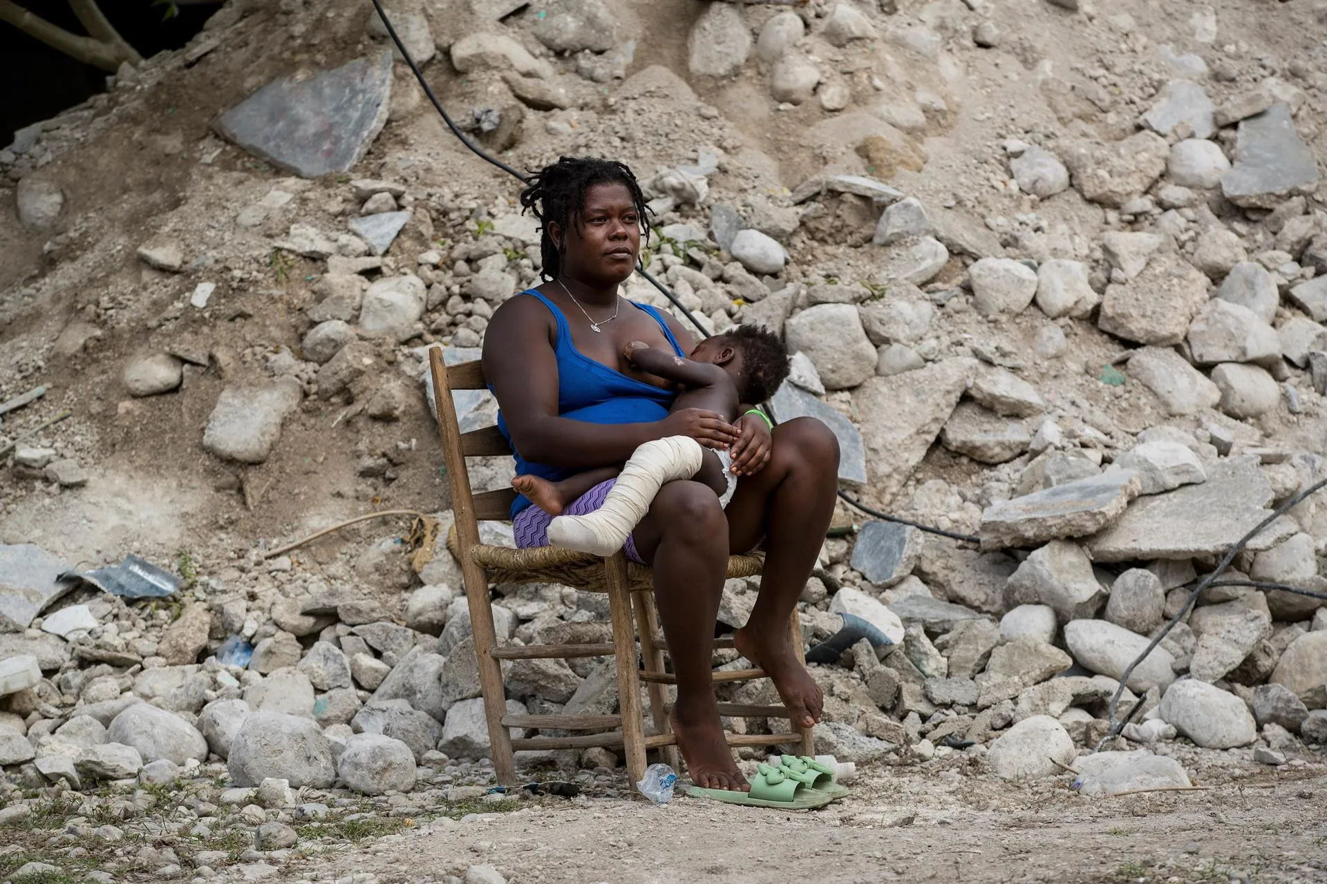 Impacto del terremoto en Haití 