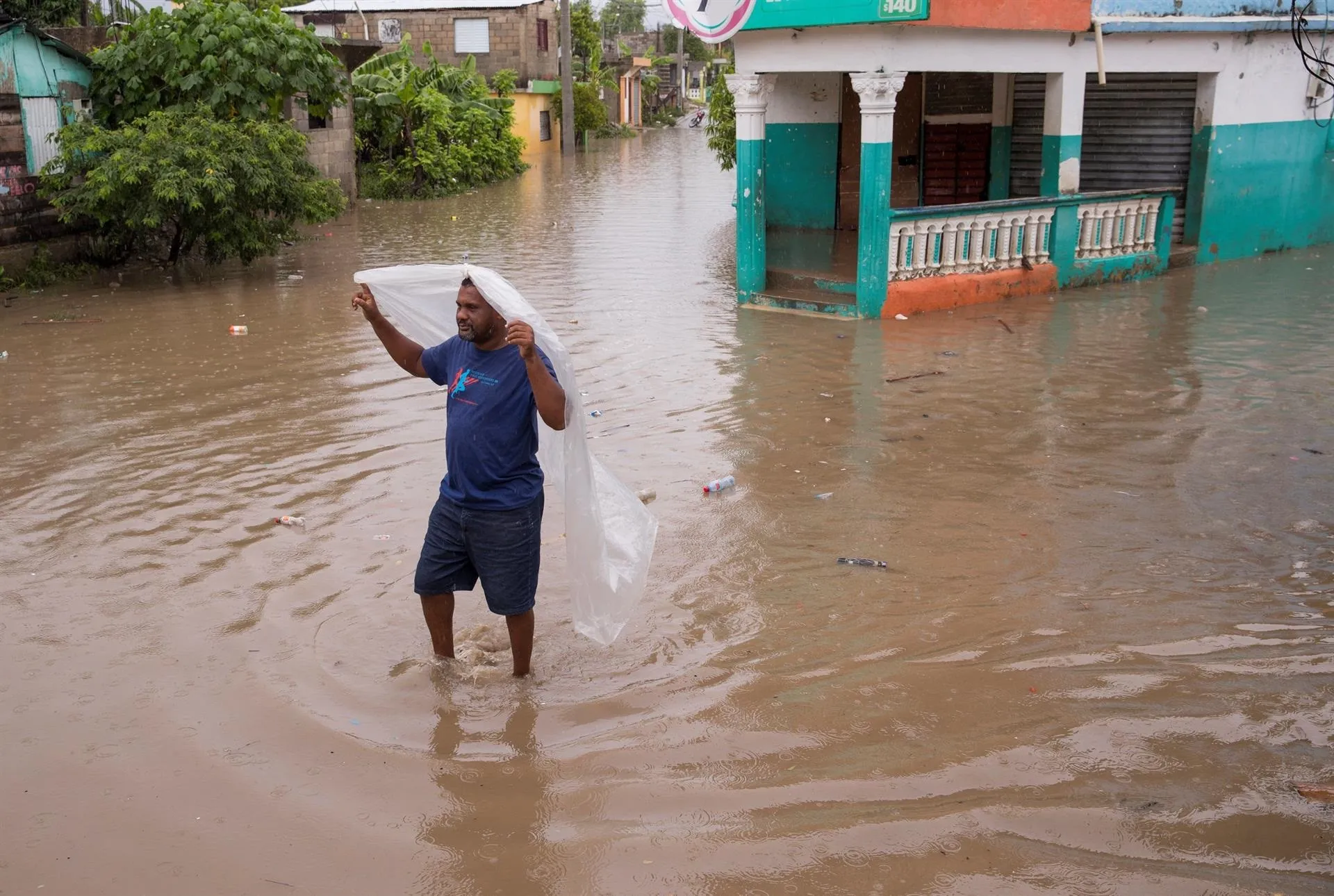 Con cada tormenta como Fred se inunda el barrio de Moscú