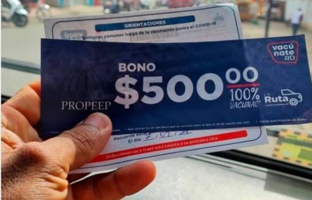 Bonos de 500 pesos a vacunados es un aporte de empresarios mocanos vía Propeep