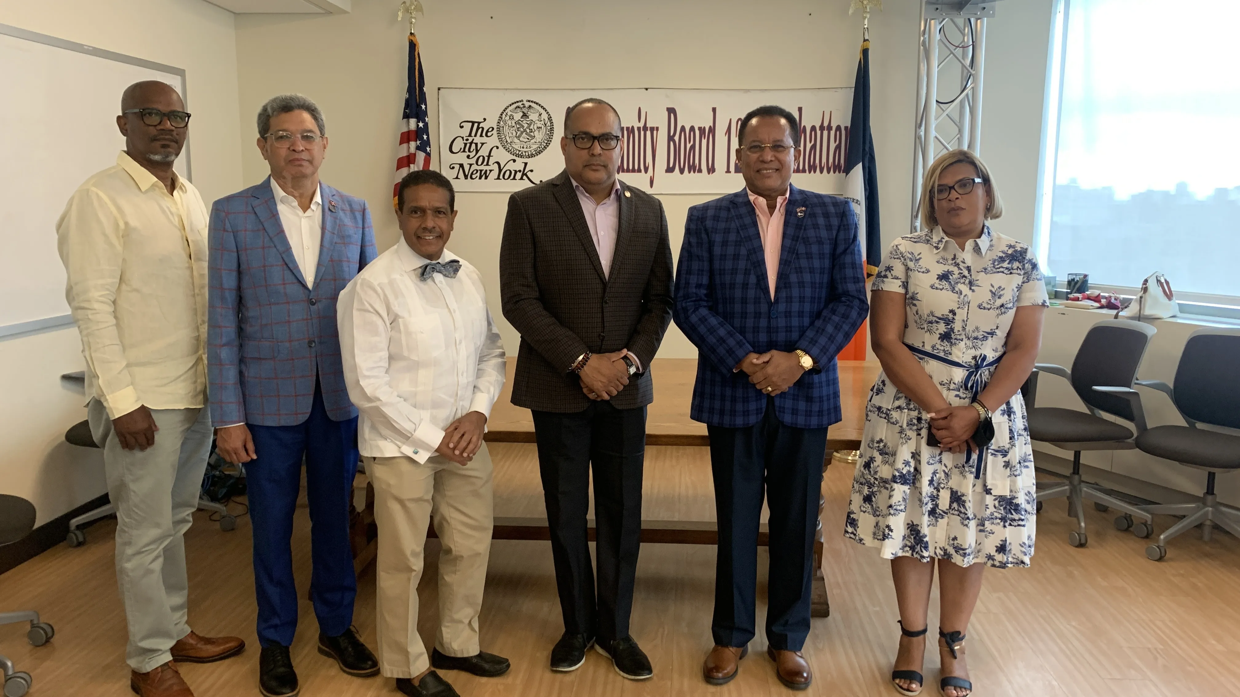 Presidente Consejo Nacional de Drogas se reúne con representantes comunidad dominicana en NY