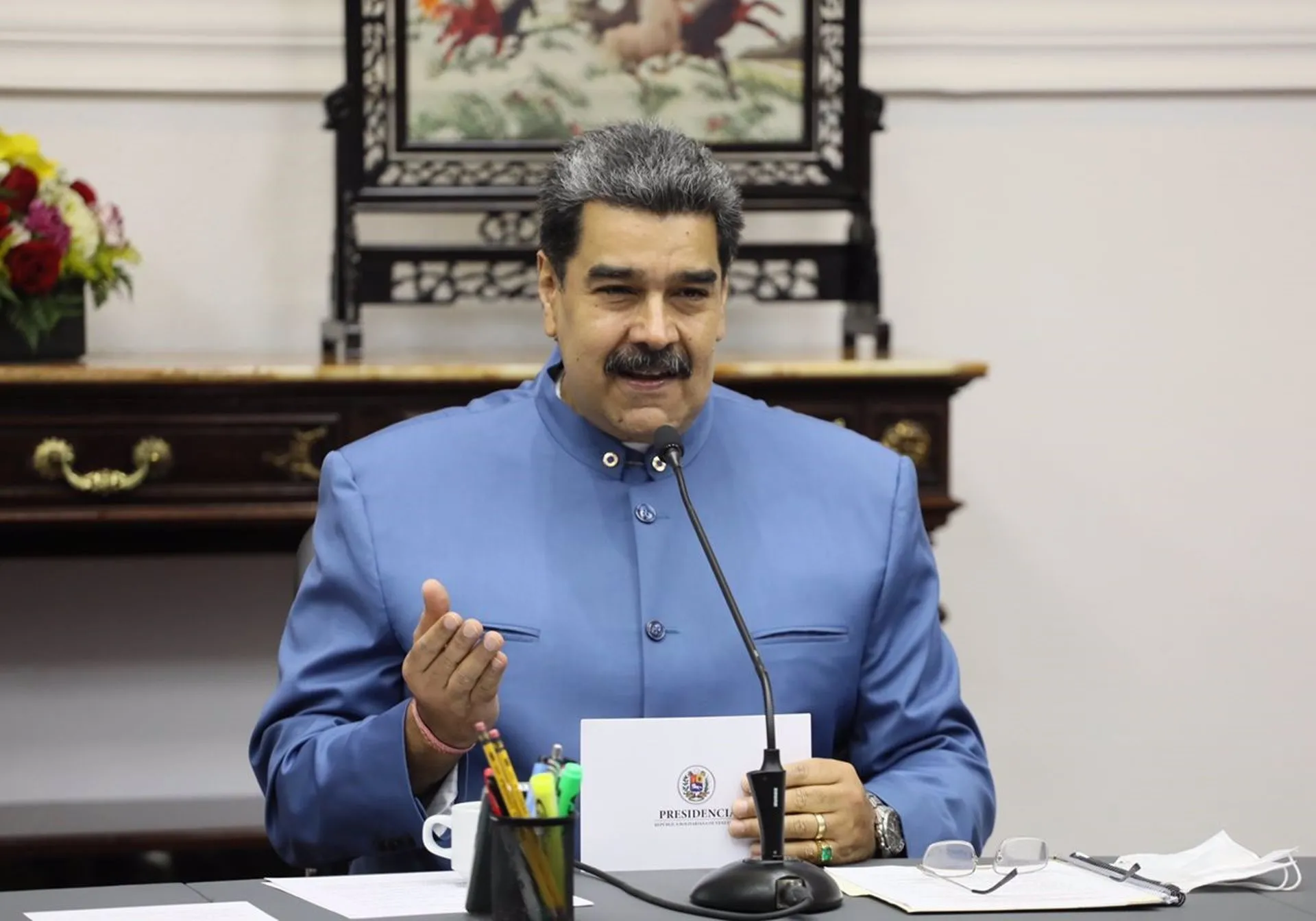 Gobierno de Venezuela felicita a Daniel Ortega por su reelección