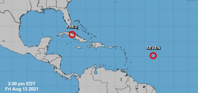 Nueva alerta ante otra depresión tropical