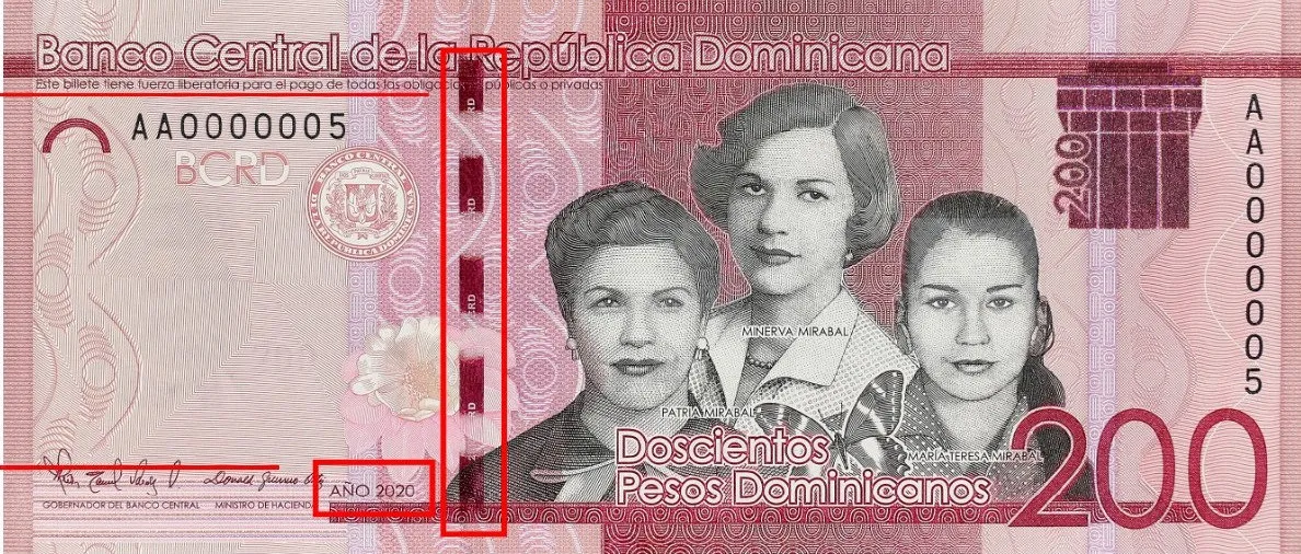 Un nuevo billete de 200 pesos circulará desde mañana