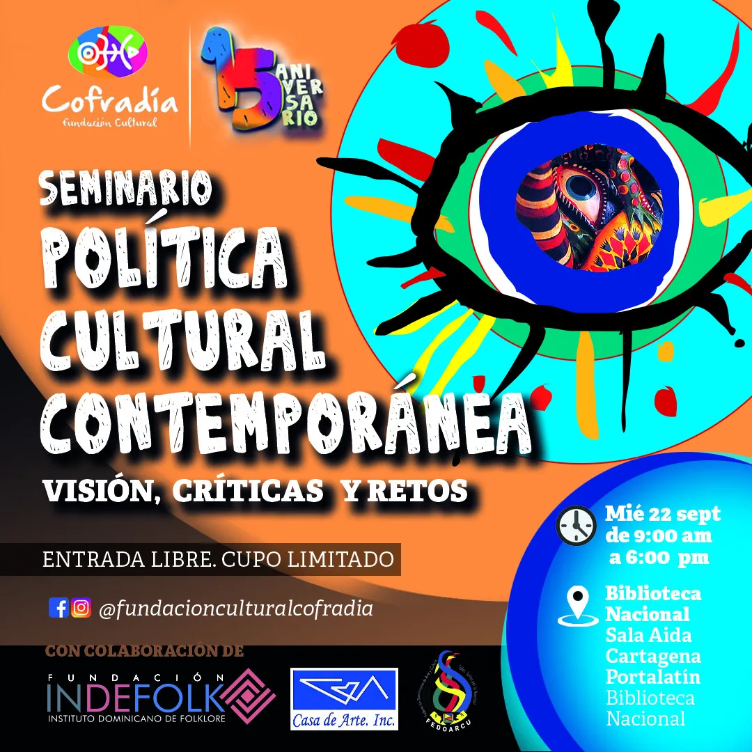 Celebrarán I Seminario de Política Cultural Contemporánea