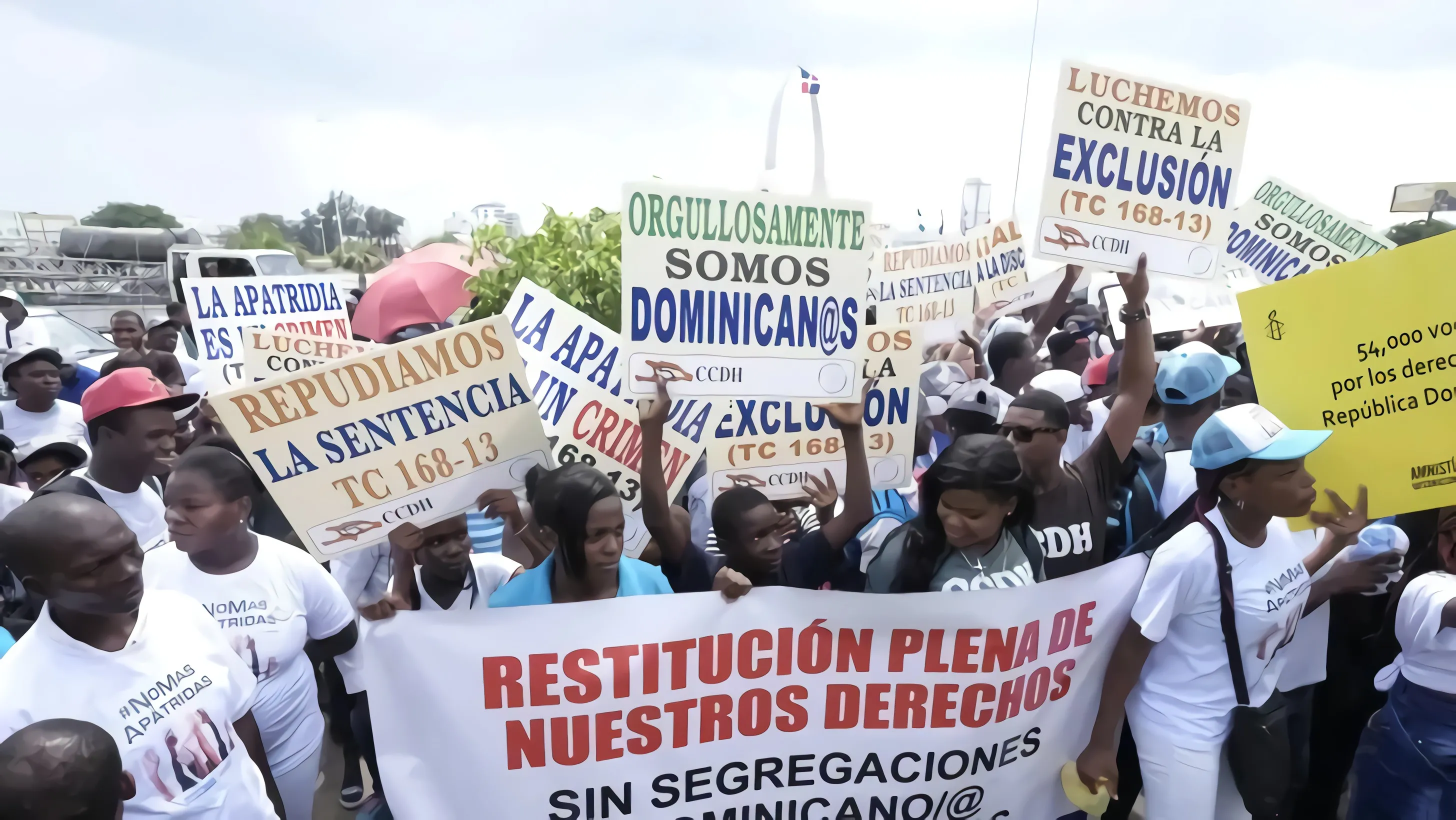 Dominicanos desnacionalizados por TC-168-13 siguen en lucha