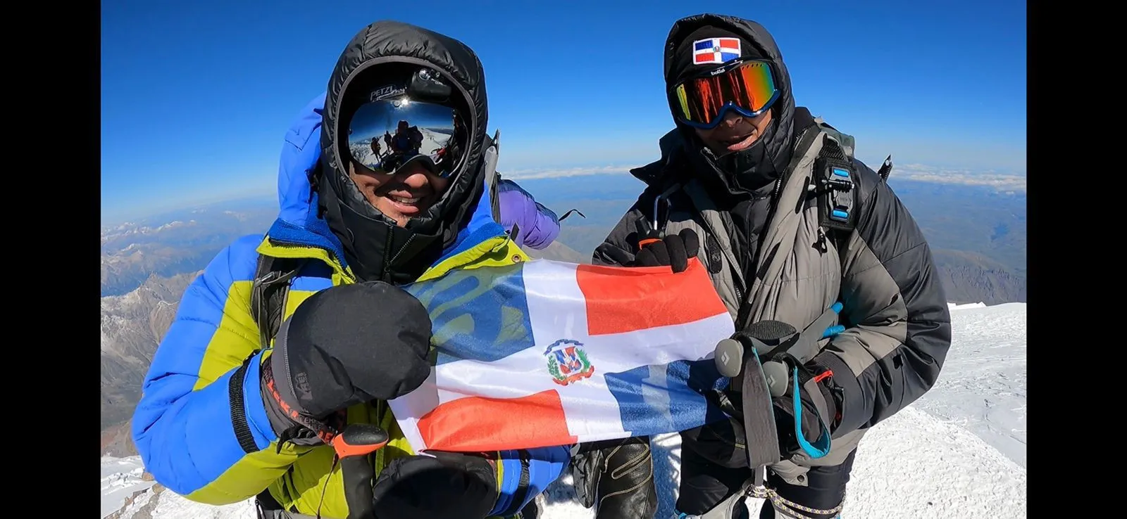 Alpinistas dominicanos escalaron monte en el Cáucaso ruso