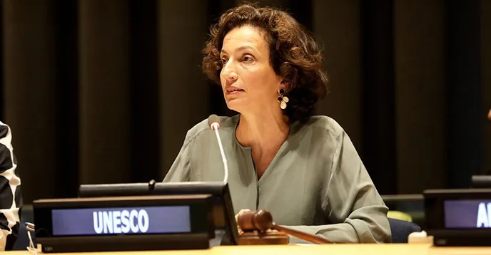 La francesa Audrey Azoulay seguirá como directora de la Unesco hasta 2025