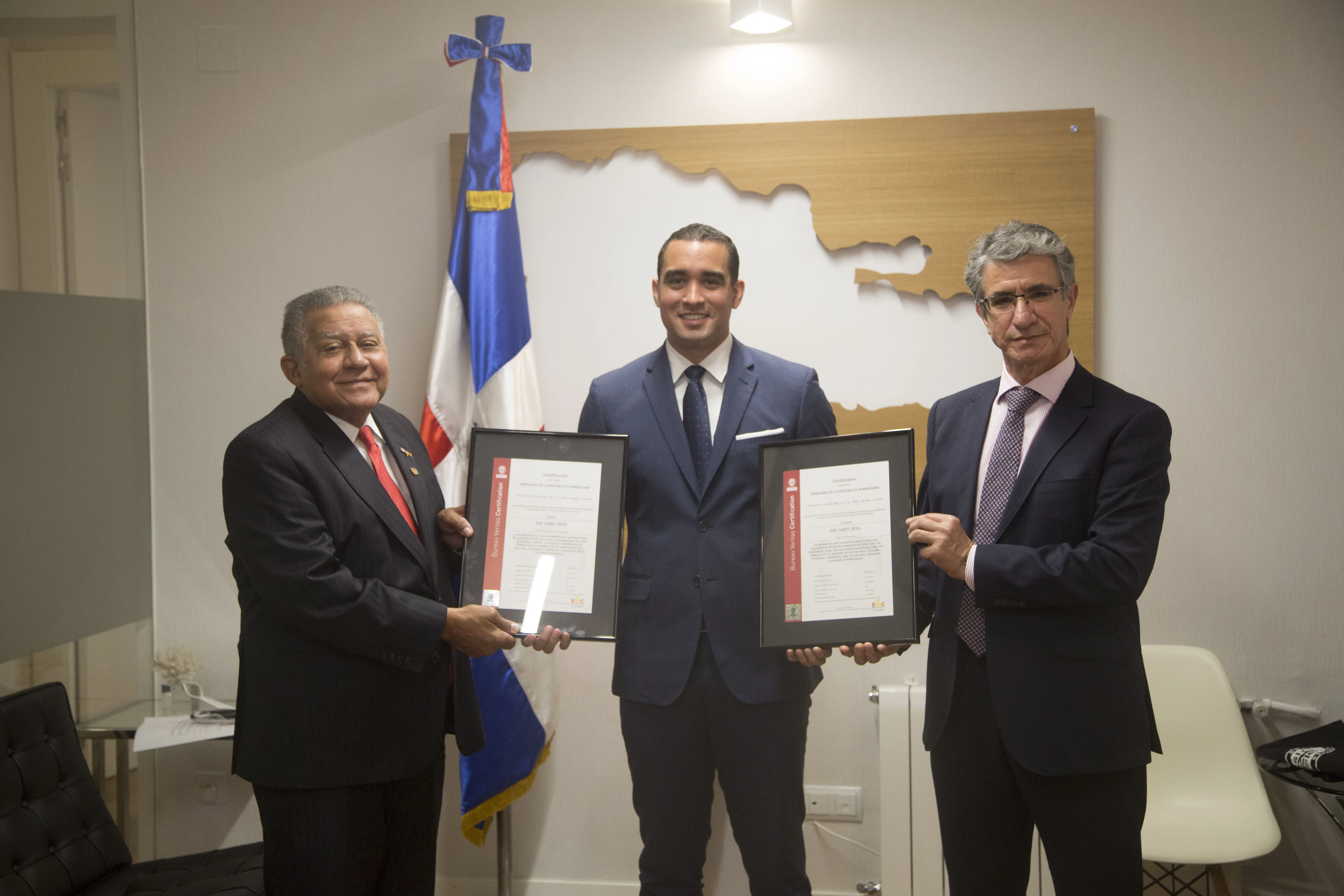 Embajada dominicana en España se convierte en la primera 