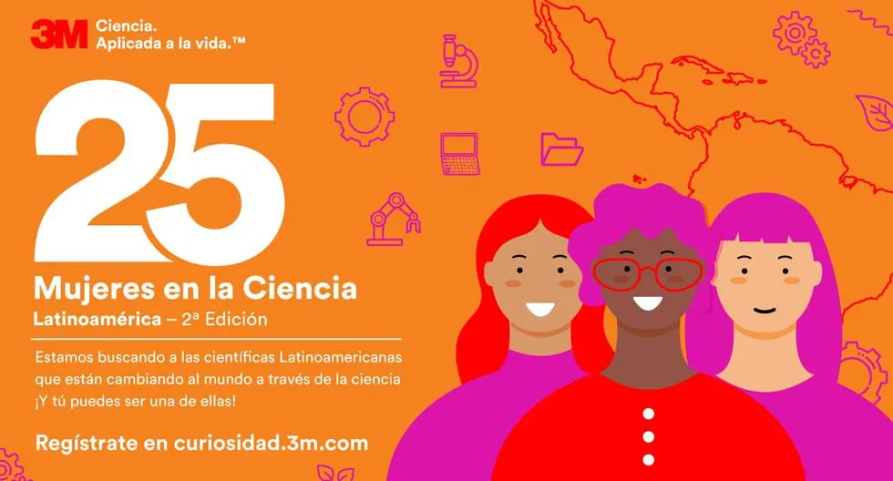 Convocan la II edición de 25 Mujeres en la Ciencia Latinoamérica