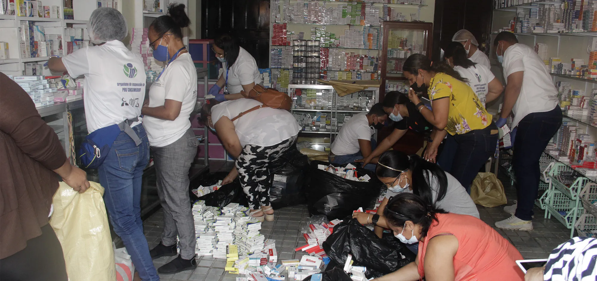 Pro Consumidor incauta 25 mil cajas de medicamentos falsificados en Moca