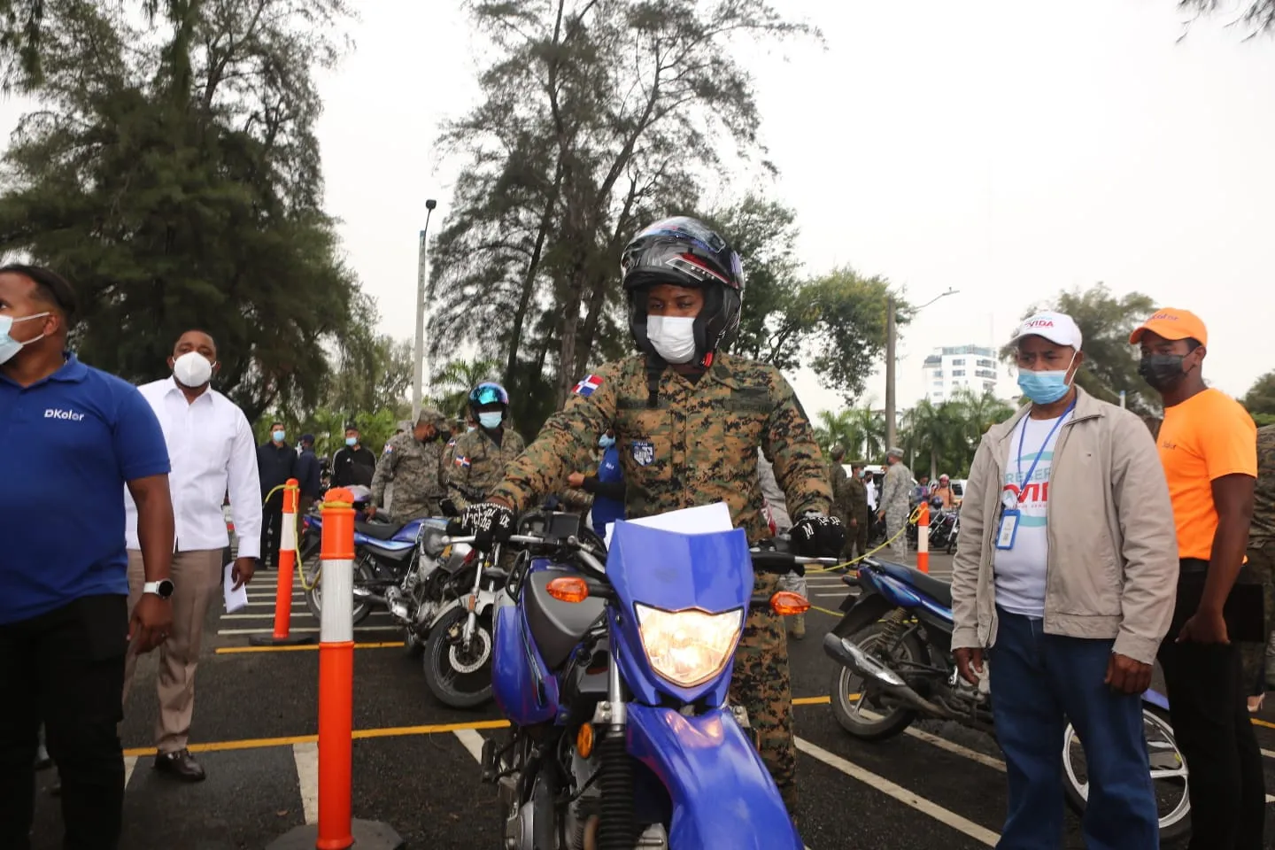 Ministerio de Defensa e Intrant inician registro de motocicletas para militares