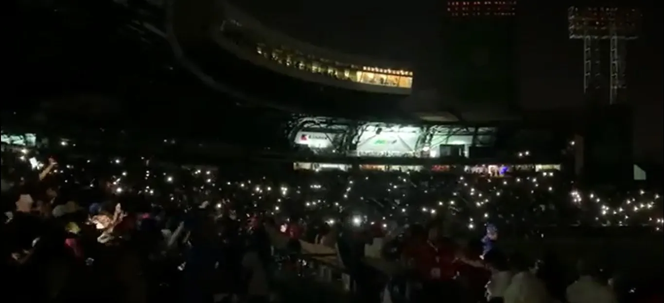 Globos de banco provocaron apagón en el Estadio Quisqueya