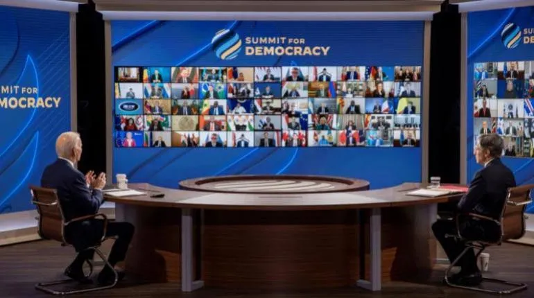 La Cumbre por la Democracia acaba sin acuerdos concretos y con cita para 2022