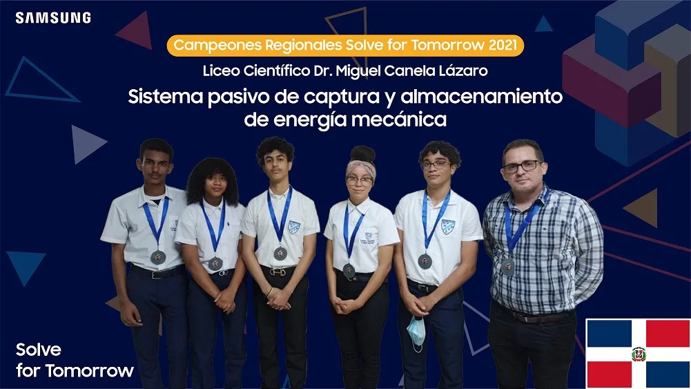 Estudiantes dominicanos ganan concurso Soluciones para el Futuro de Samsung 