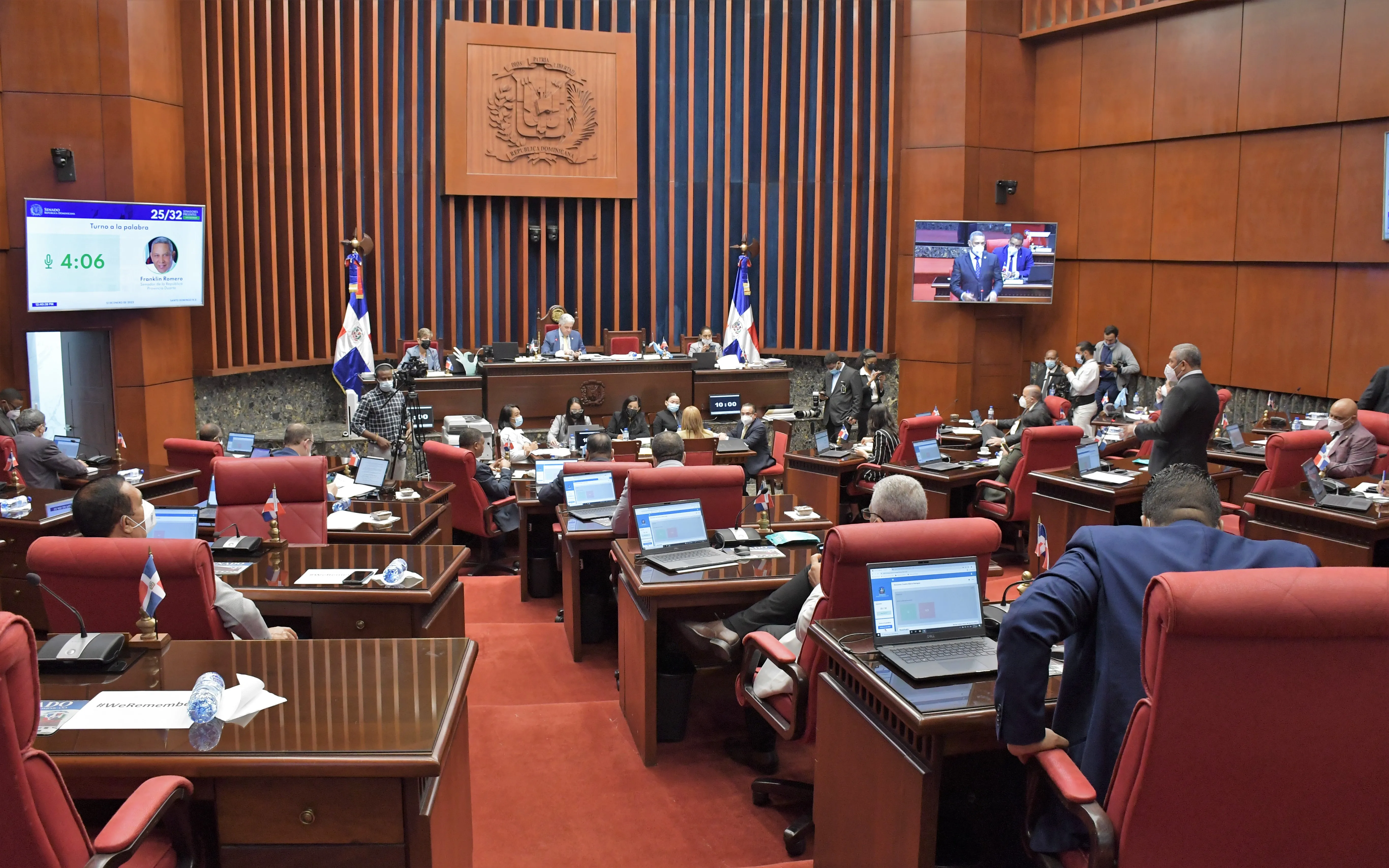 Senado aprueba proyecto que modifica asignaciones y facultades del DNI