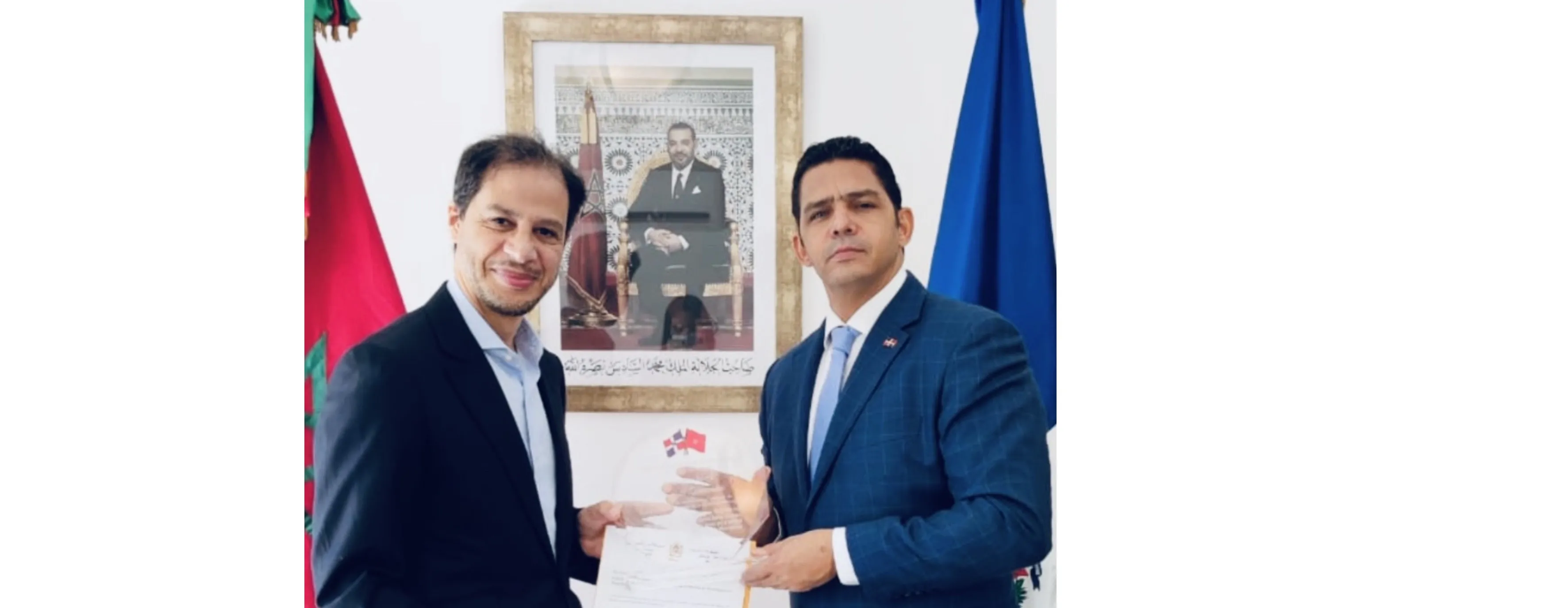 Embajada de Marruecos reconoce a Luis González