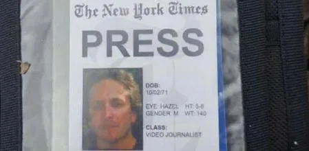 Periodista abatido por tropas rusas no colaboraba con el New York Times al momento del suceso